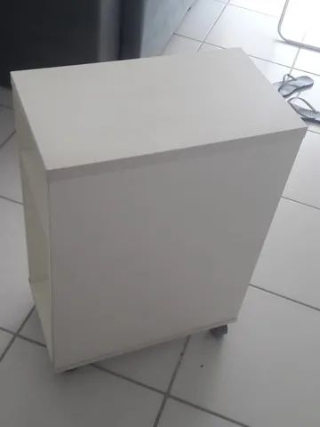 Estante rack branca mdf - para gabinete de computador - Foto 2