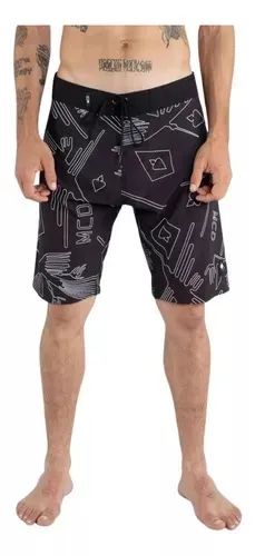 Bermuda MCD Nazca Preta Original - Foto 3