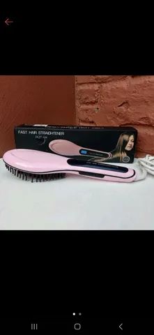 Escova alisadora Bivolt