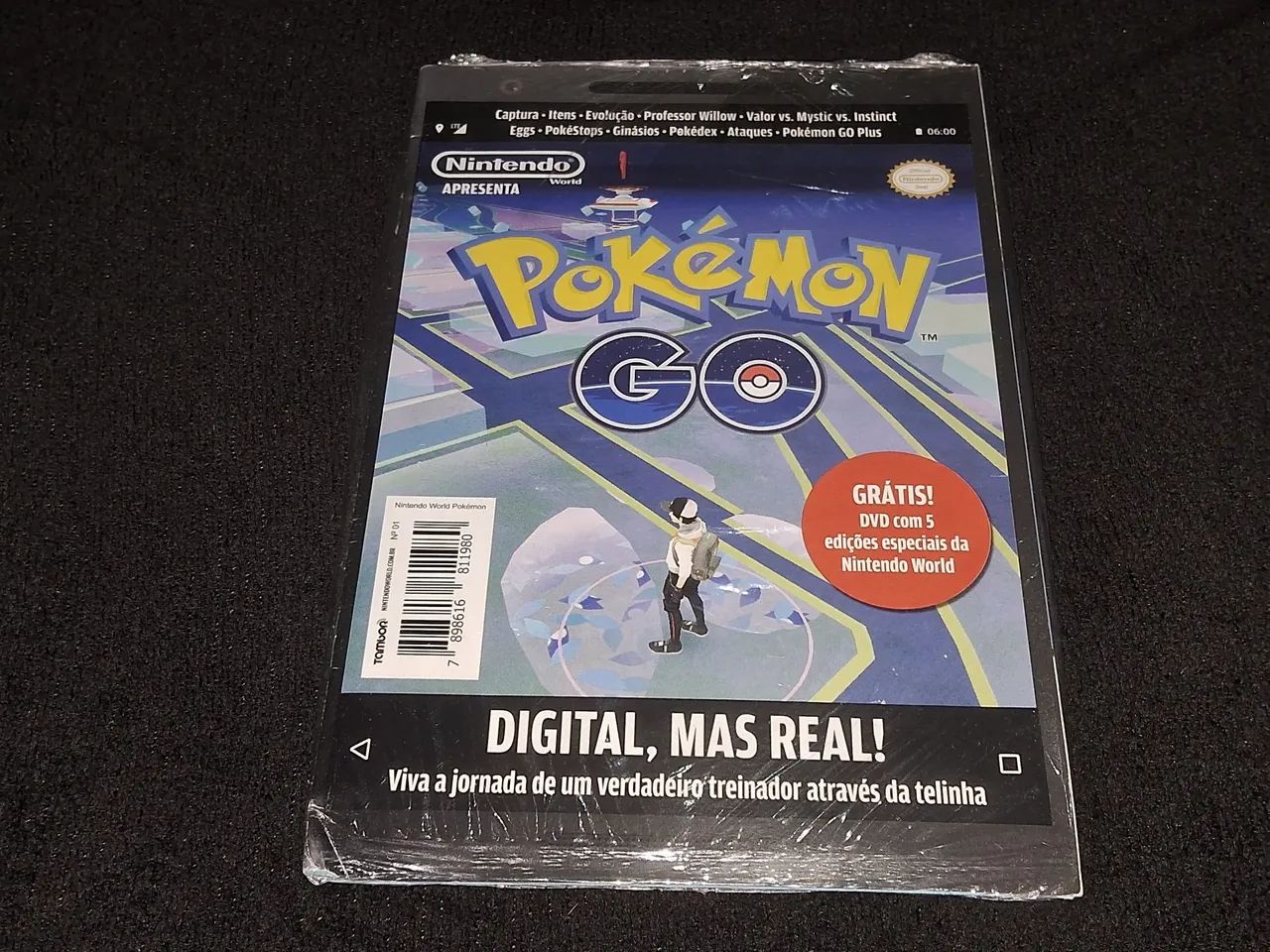 Pokémon GO - Revista Nintendo World + DVD 