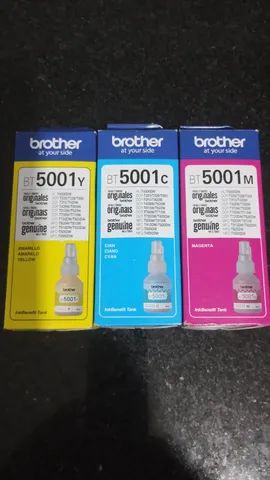 Refil Brother BT5100 - Magenta , Amarelo e Ciano - Lacrados.