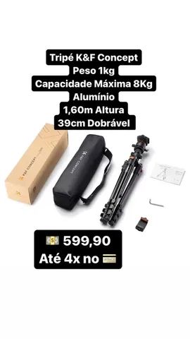 Tripé para Câmera K&F