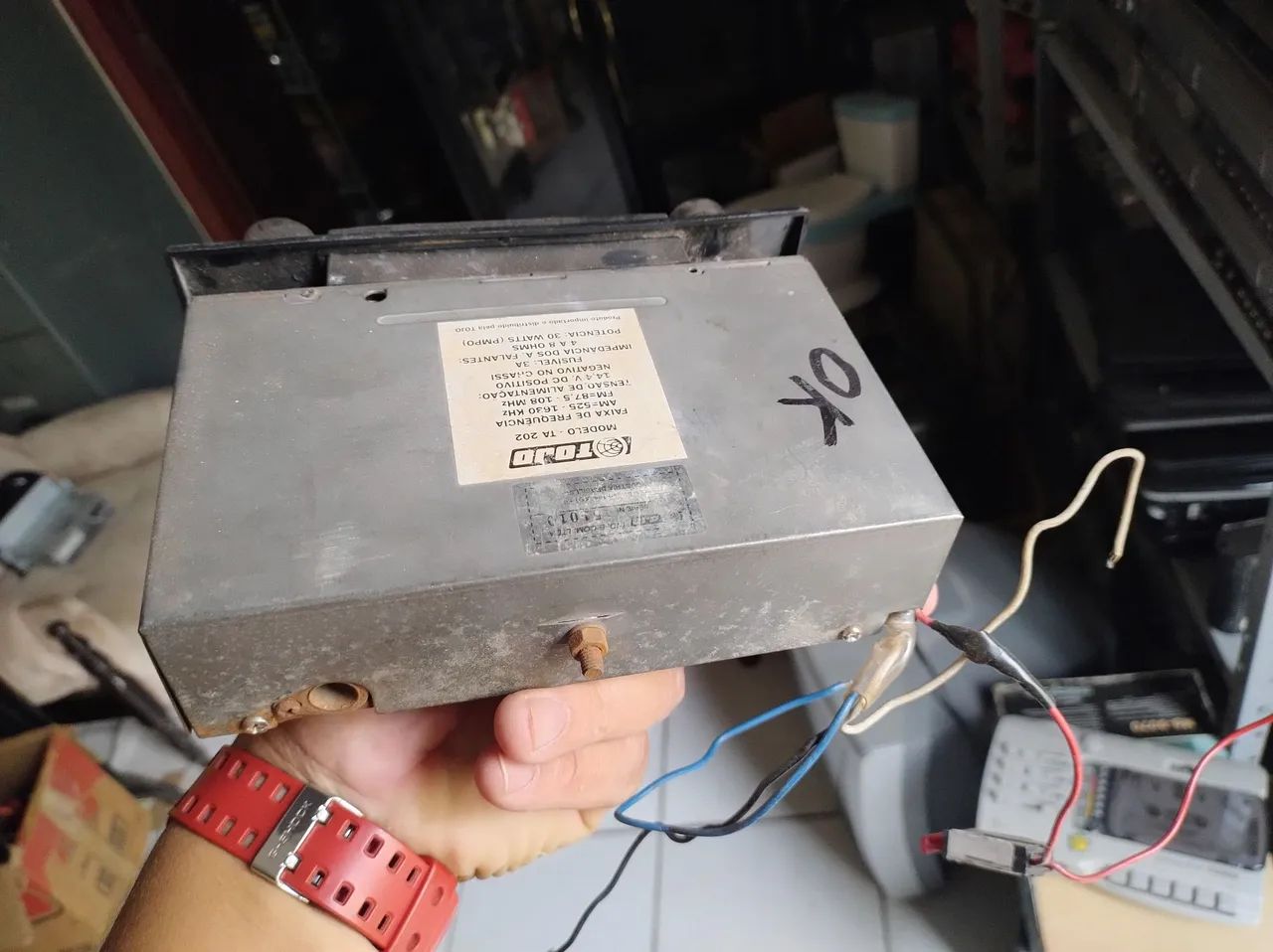 Rádio toca fitas Tojo funcionando perfeitamente  - Foto 2