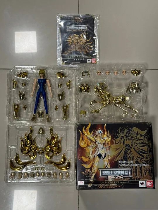 Cloth Myth Ex Aiolia de Leão SOG Bandai - Usado - Leia Descrição  - Foto 3