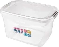 Caixa 29l organizadora tampa transparente com trava Sanremo Sr941 - Foto 4