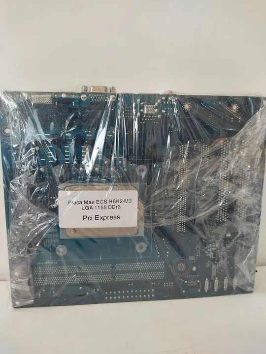 Placa mãe 1155 ECS H6H2-M3 DDR3 com Espelho - Foto 4