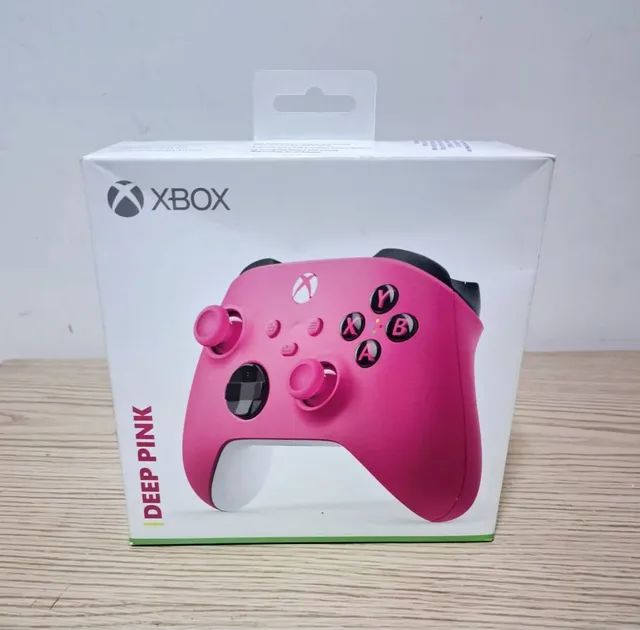 Promoção Controle Xbox Series S/X Deep Pink Novo( ACEITO CREDISHOP)