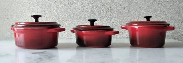 Mini Cassarola de porcelana e Jogo Americano - Foto 5