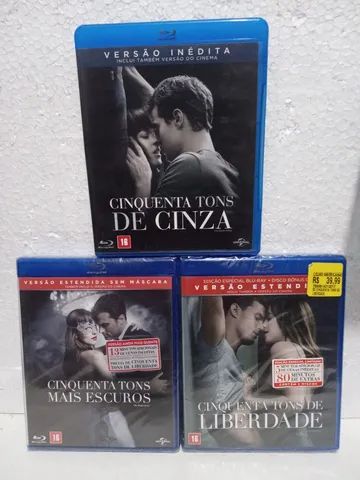 Coleção Cinquenta tons de Cinza trilogia original 