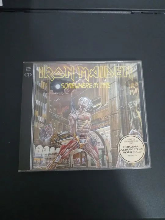 Iron Maiden - Somewhere in Time (2CD) e Killers (2CD).
