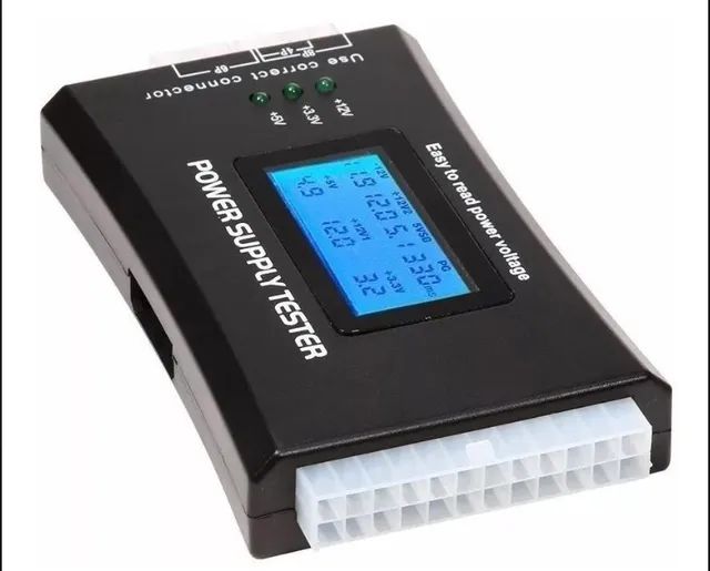 Testador de Fonte Pc Display Digital