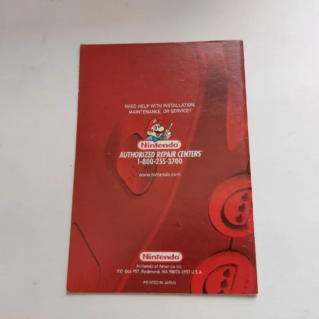 Manual F zero X Nintendo 64 original - Foto 2