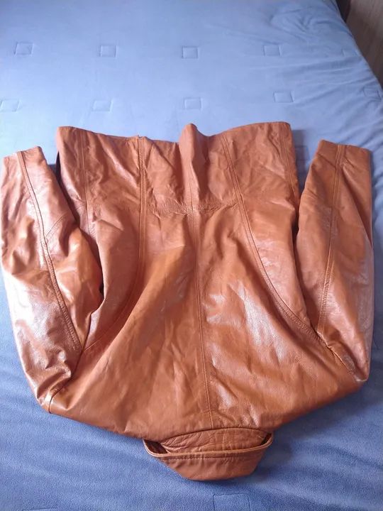 Casaco couro legítimo  importado - Foto 2