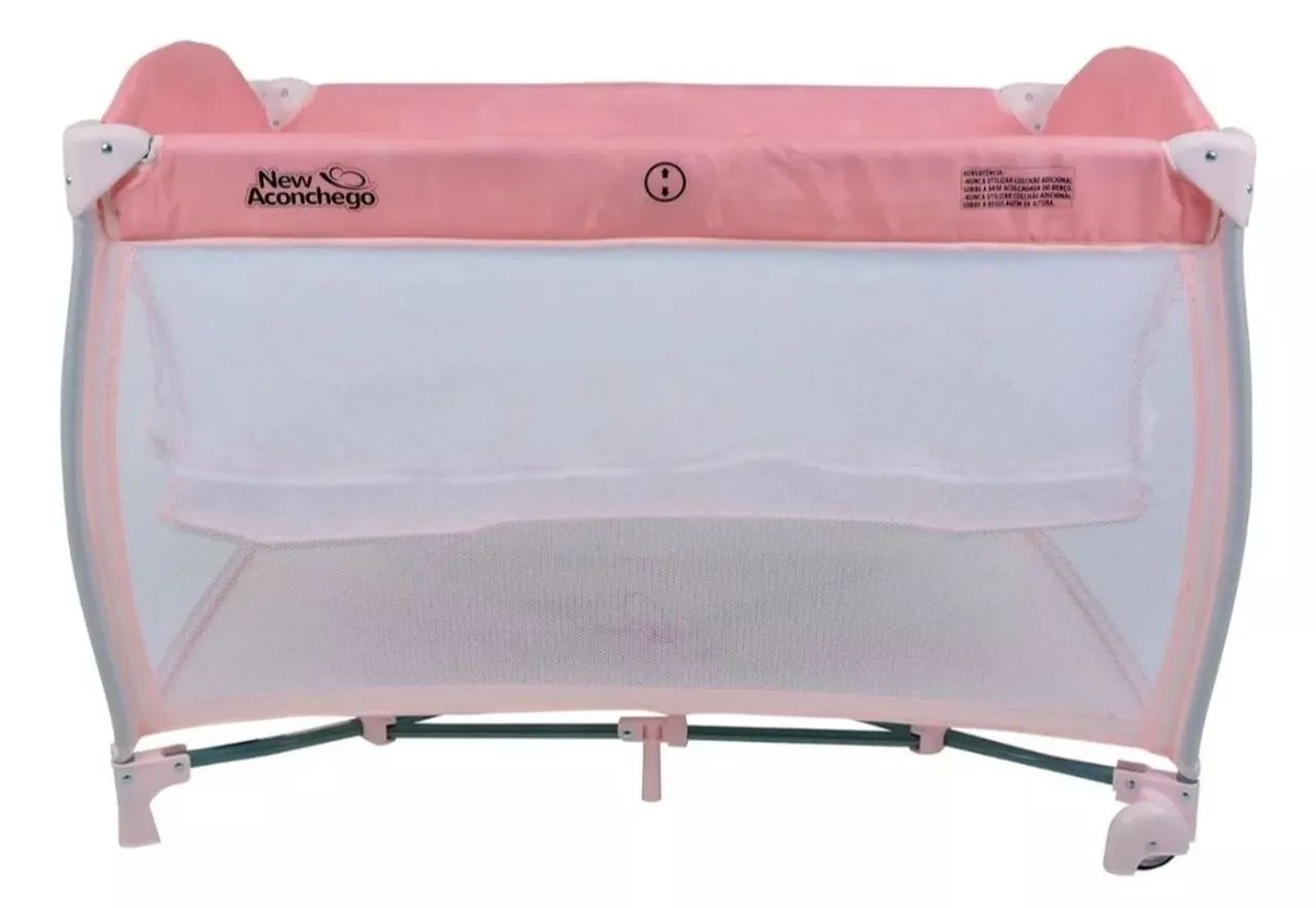 Berço Portátil Burigotto rosa. PRA VENDER LOGO! - Foto 2