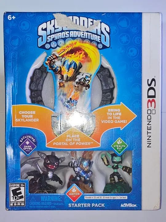 Skylanders spyro's adventure 3ds discount