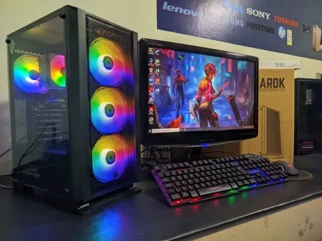 Pc Gamer Novo  Completo Gta 5 Rp Csgo  1 ano de garantia  - Foto 5