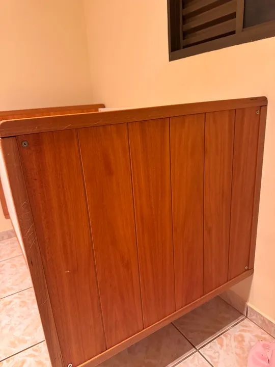 Berço Madeira Maciça + colchão  - Foto 4