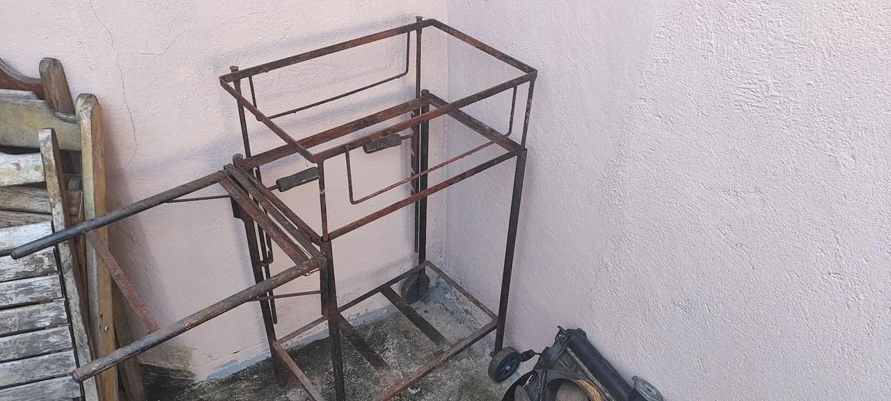 Suporte para churrasqueira falta bojo