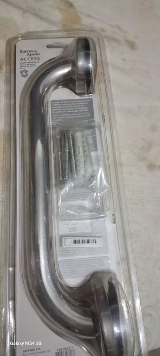 Barra de Apoio Access 30cm - NBR 9050 - Jackwal - Foto 2