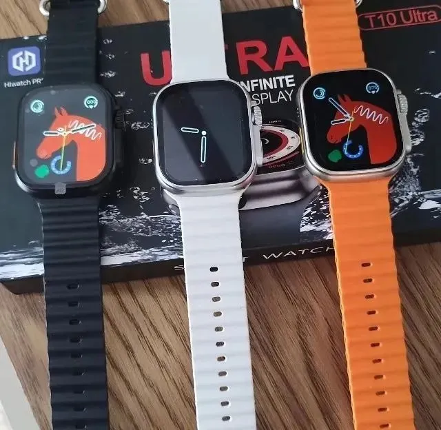 Relógio Smartwatch T10 Ultra 49mm Tela Infinite Display 2.09