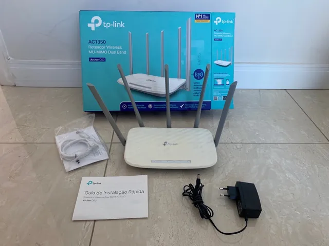 Roteador Wireless TP-Link Archer C60 2.4GHz / 5.0GHz (Dual Band