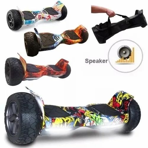 Lacrado Hoverboard Elétrico Cross Off Road Roda 8,5 Polegadas - Foto 3