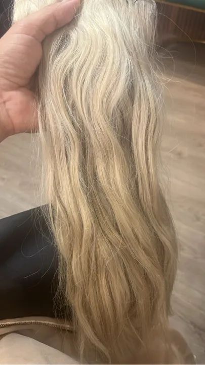 Cabelo humano loiro - Foto 4