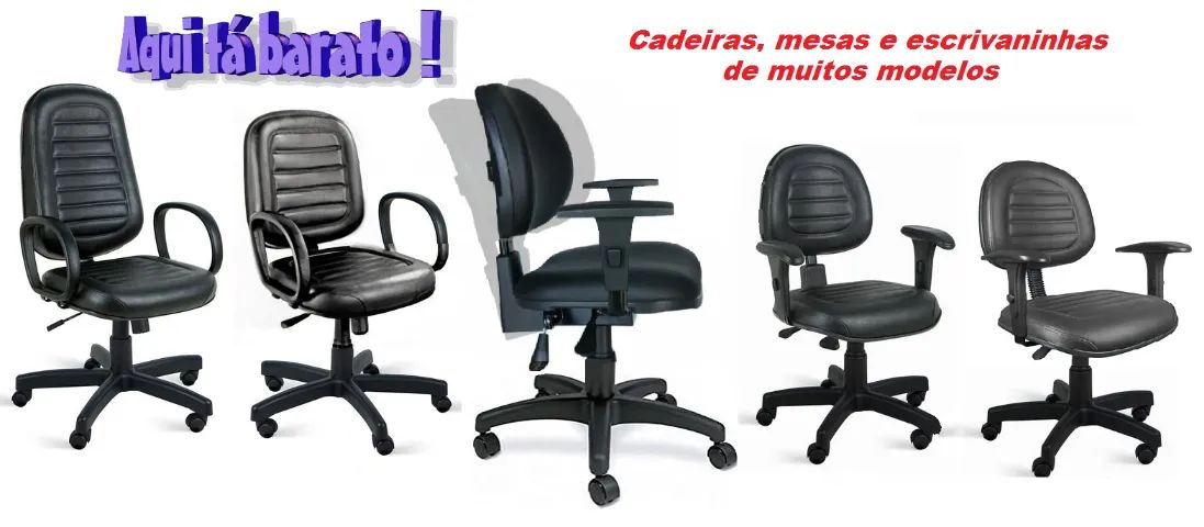 Aqui! cadeiras, promoção você encontra! 