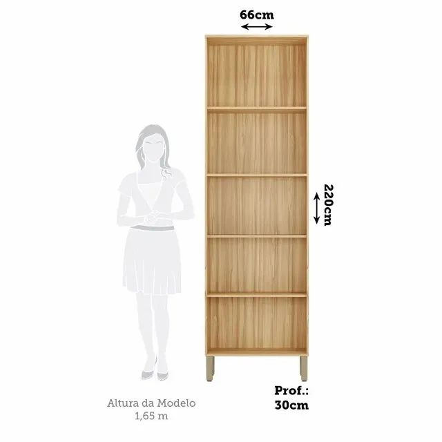Paneleiro Duplo Napoli Prime 100% MDF - Foto 3