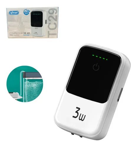 Bomba de Ar para Aquário 3.0L/ min Knup Kp-TC29 