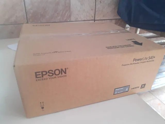 Projetor Epson PowerLite S41+  Zerado, na caixa e lacrado! 