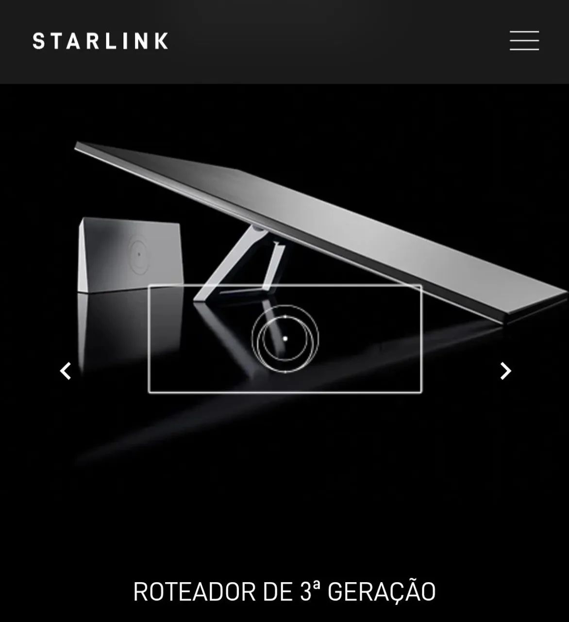 Vendo Starlink 3° Geração 