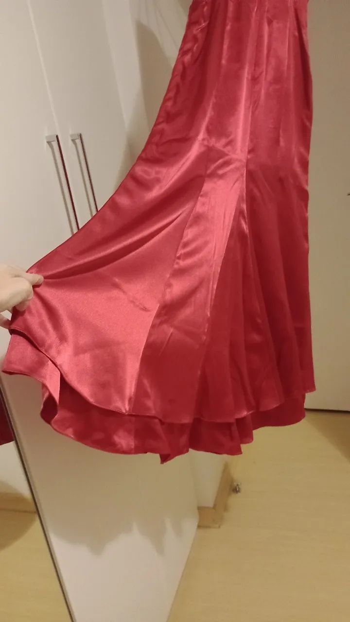 Vestido longo de festa