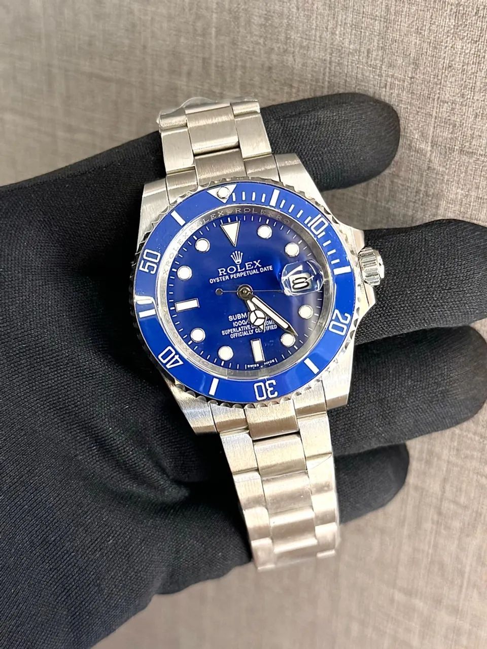 Rolex Submariner Date Azul