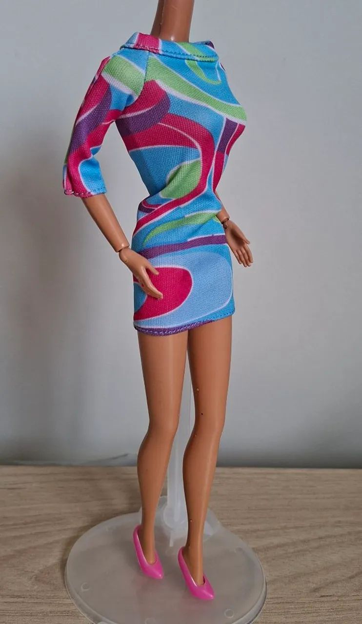 Vestido da Barbie Totaly Hair - Foto 2