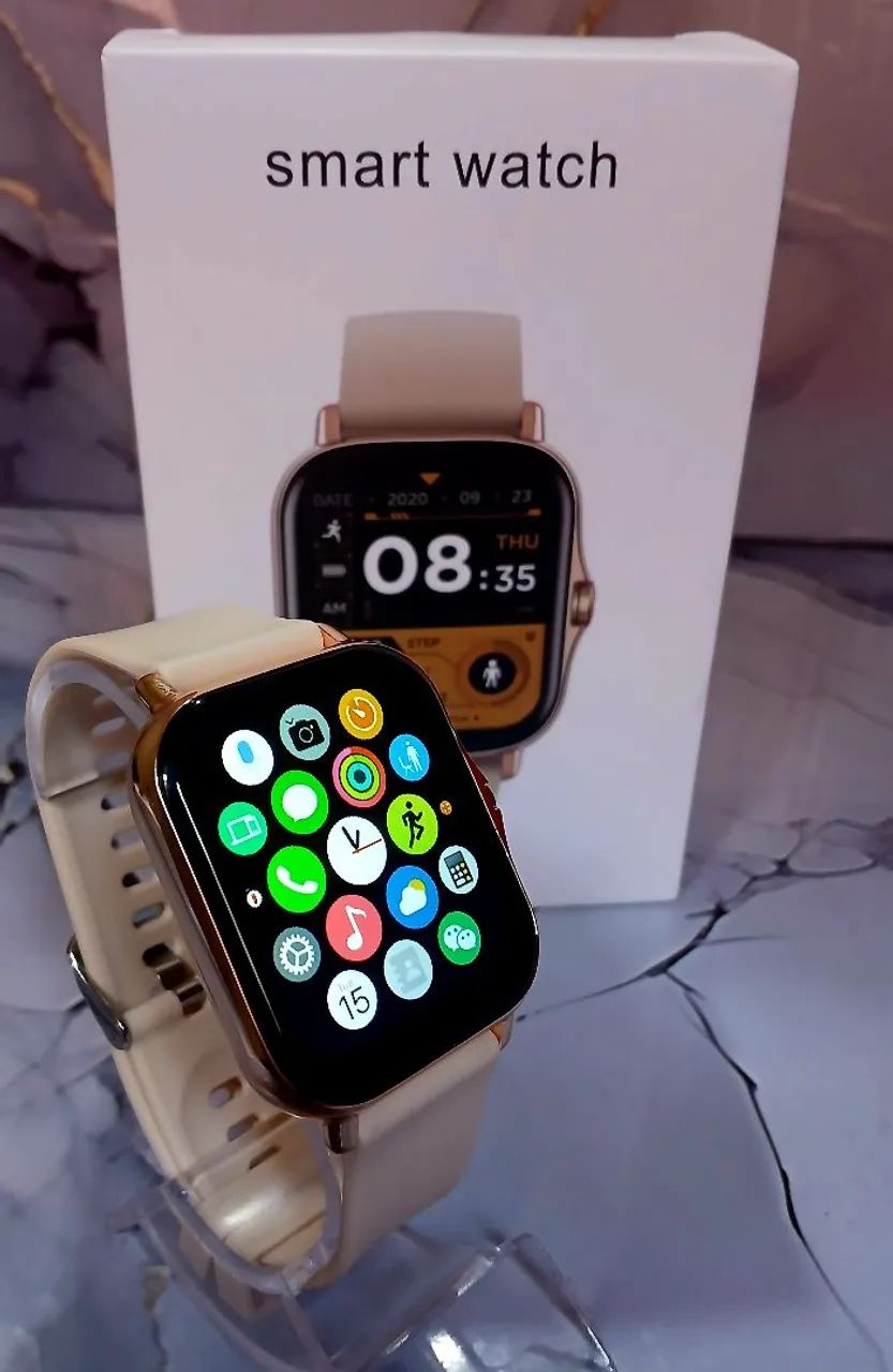 FRETE GRÁTIS SMARTWATCH Y13 NA COR DOURADA  - Foto 2