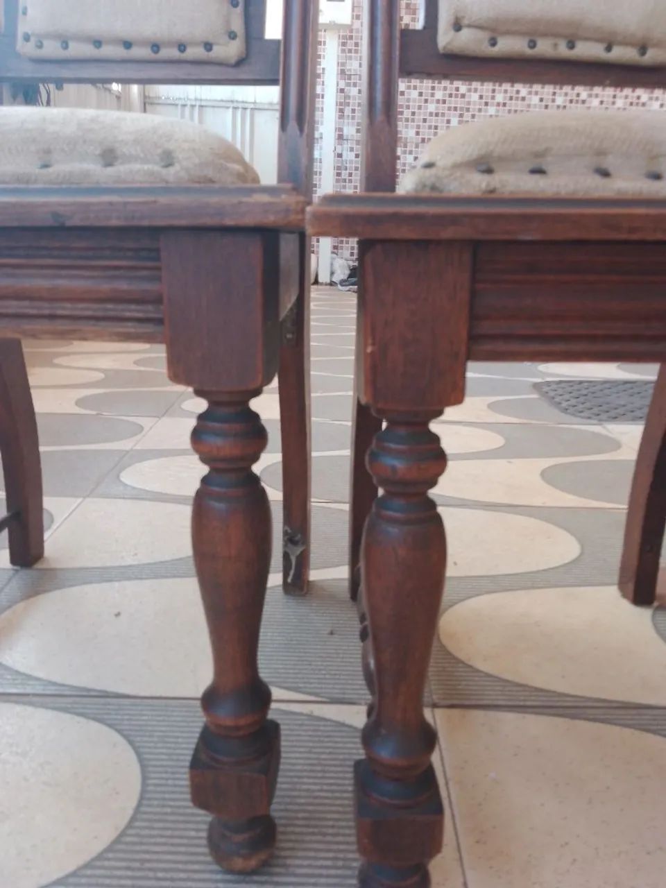 Conjunto de 3 Cadeiras de Jantar Clássicas - Foto 3