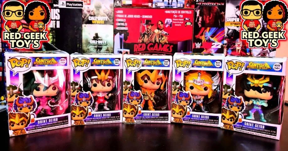 Funko pop Shun de Andrômeda -Cavaleiros do Zodíaco - Foto 3