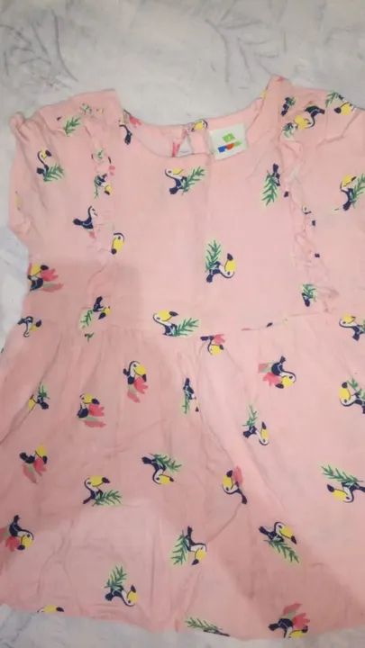 Vestido bebê  Menina Tucano - Foto 4