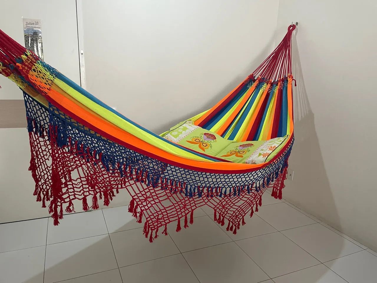 Rede super King arco íris 