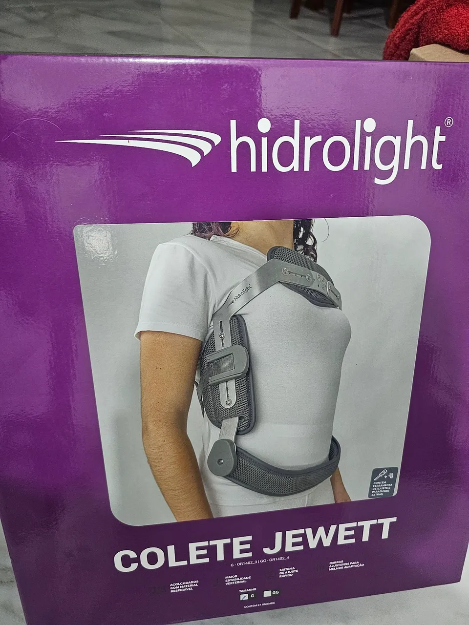 Colete Jewett Hidrolight - Tamanho G - Quase novo! Suporte e Estabilidade