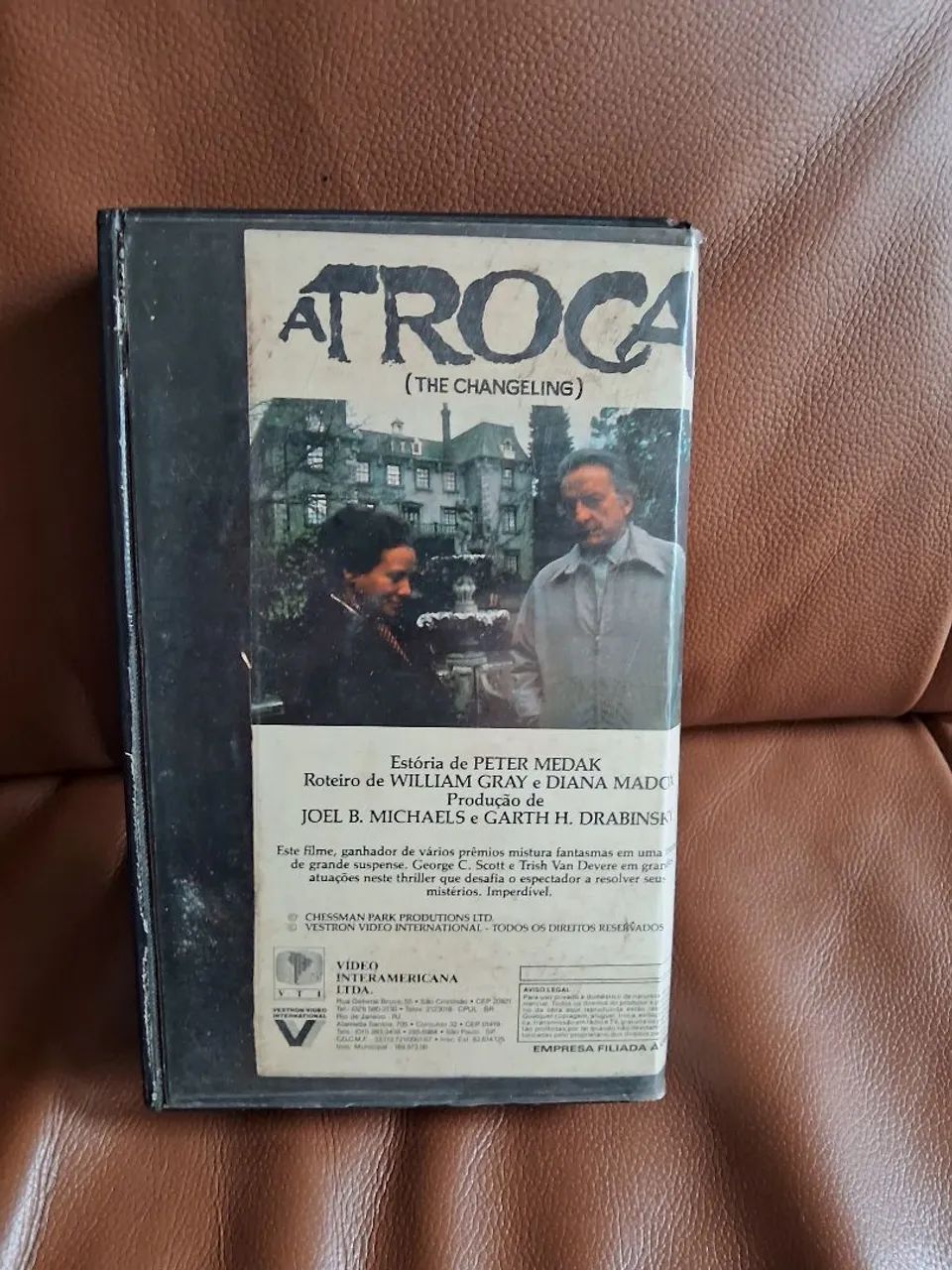Raro VHS  do filme de terror - A troca - Foto 4