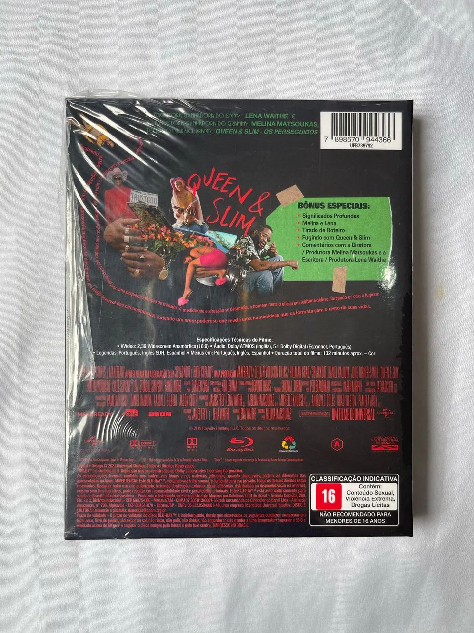 Queen & Slim (Com luva) - Bluray - Foto 4