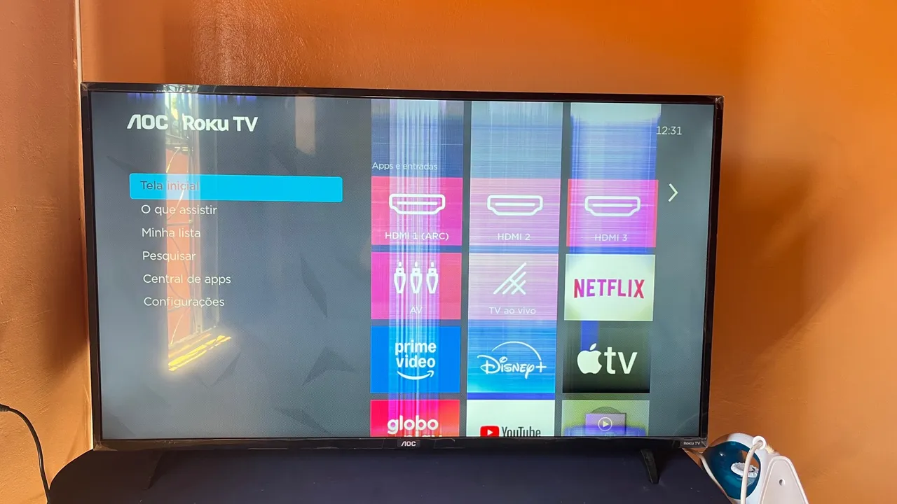 TV AOC Roku - leia o anúncio