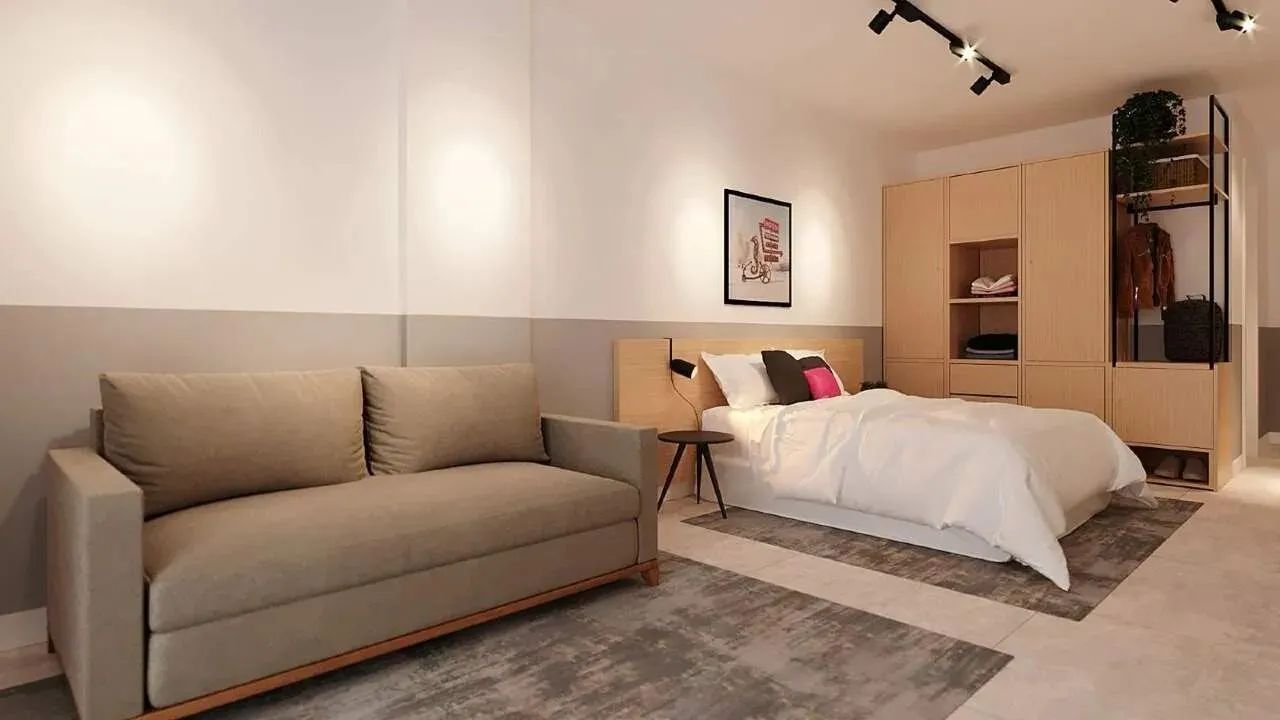 Magnífico Apartamento para aluguel,totalmente mobiliado, com 45m² no Leblon!