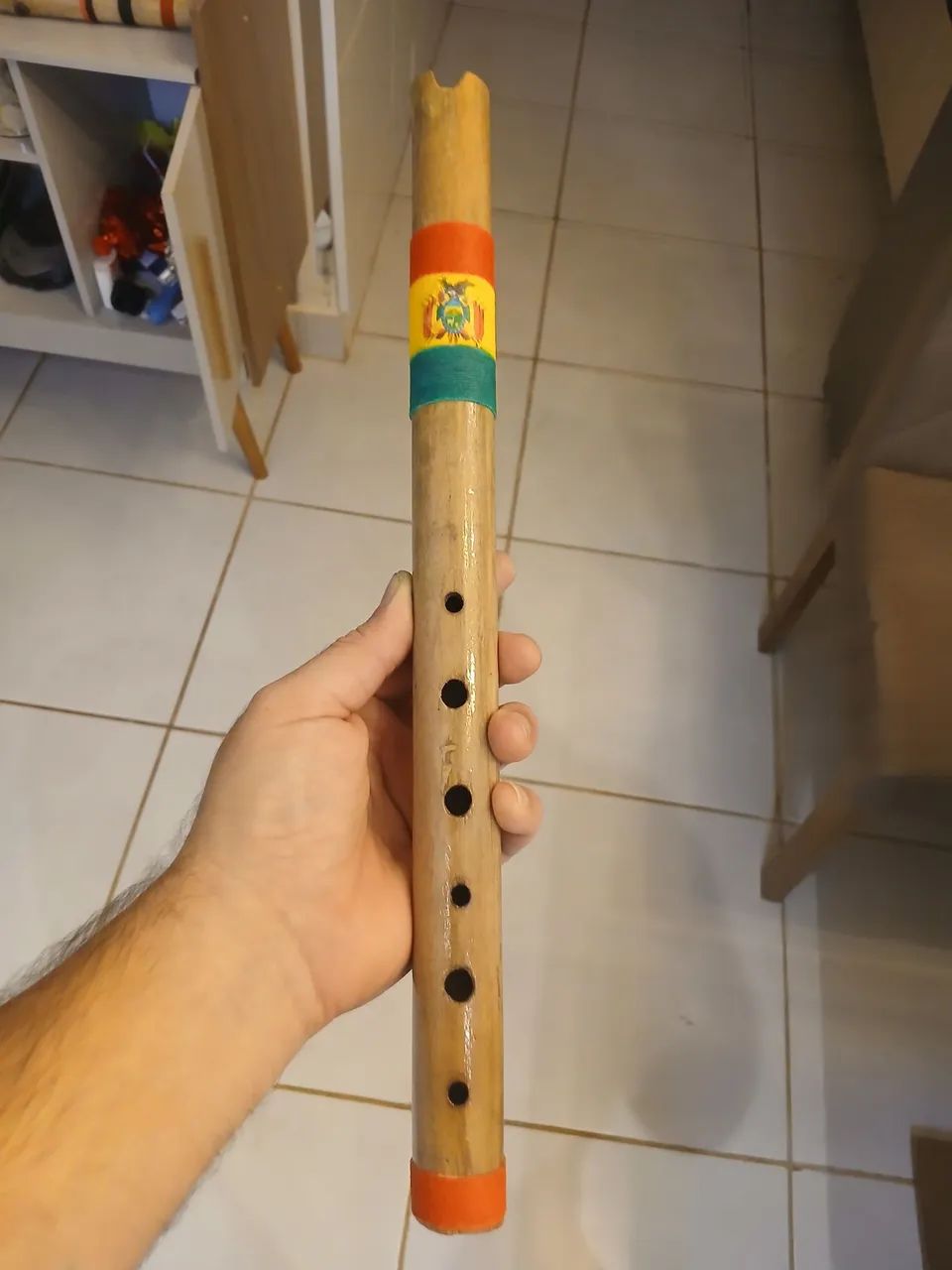 Flauta de bambú boliviana  - Foto 4