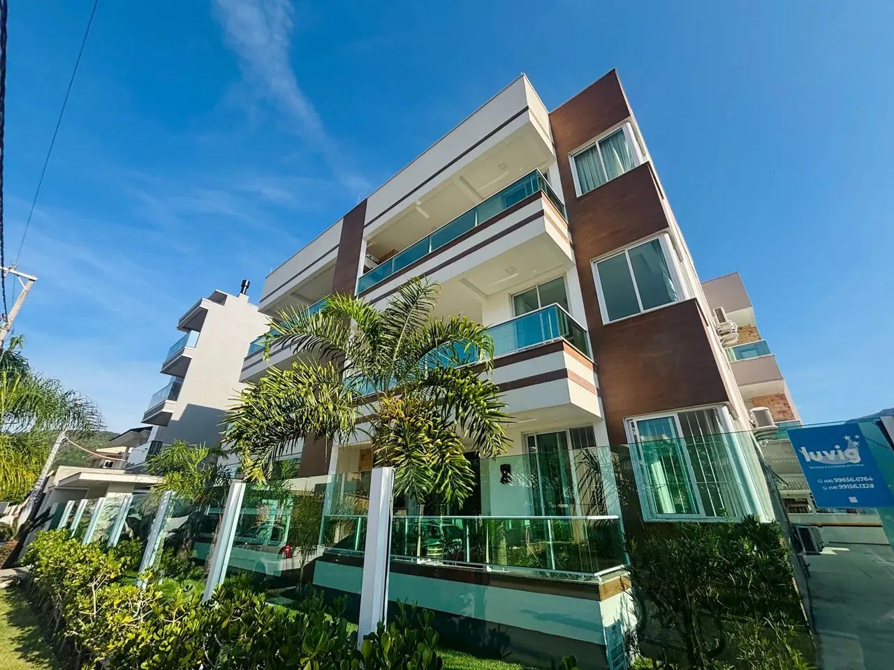 Apartamento frente rua e mobiliado para venda na Praia de Palmas, SC - Foto 5