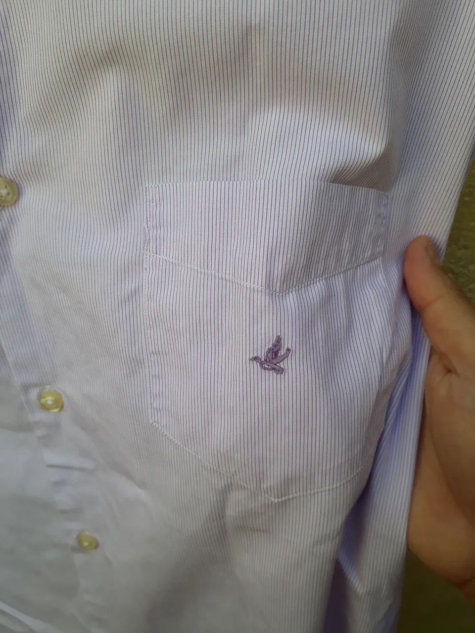 Camisa Social Masculina Brooksfield GG  - Foto 3