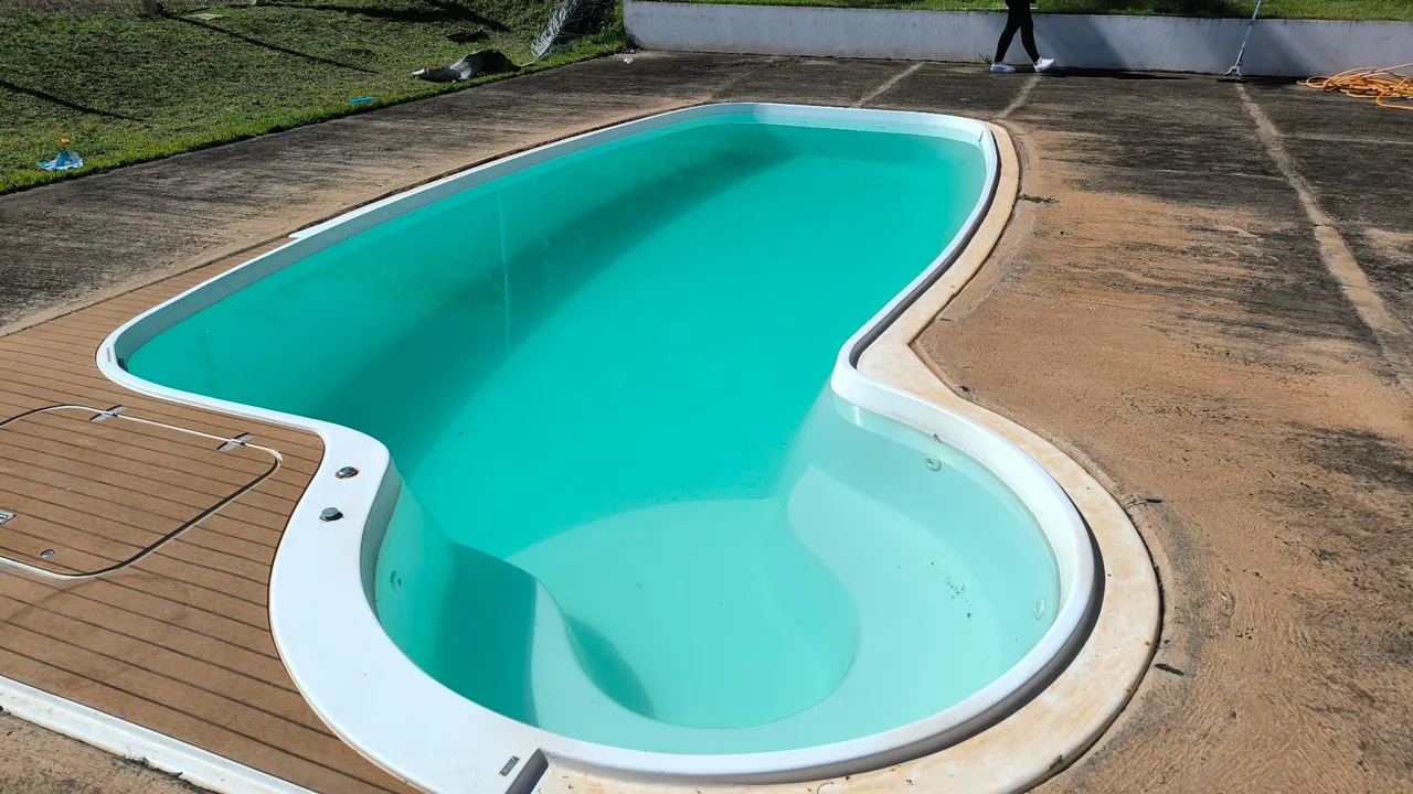 Piscina usada 