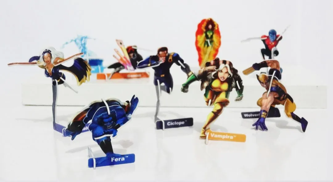 15 Heróis Marvel Elma Chips (completos oficiais)